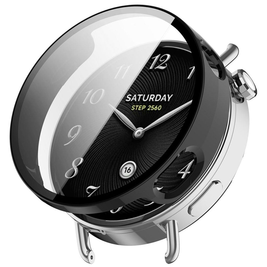 Xiaomi Watch S4 41 mm Kuori, näytönsuoja - Musta