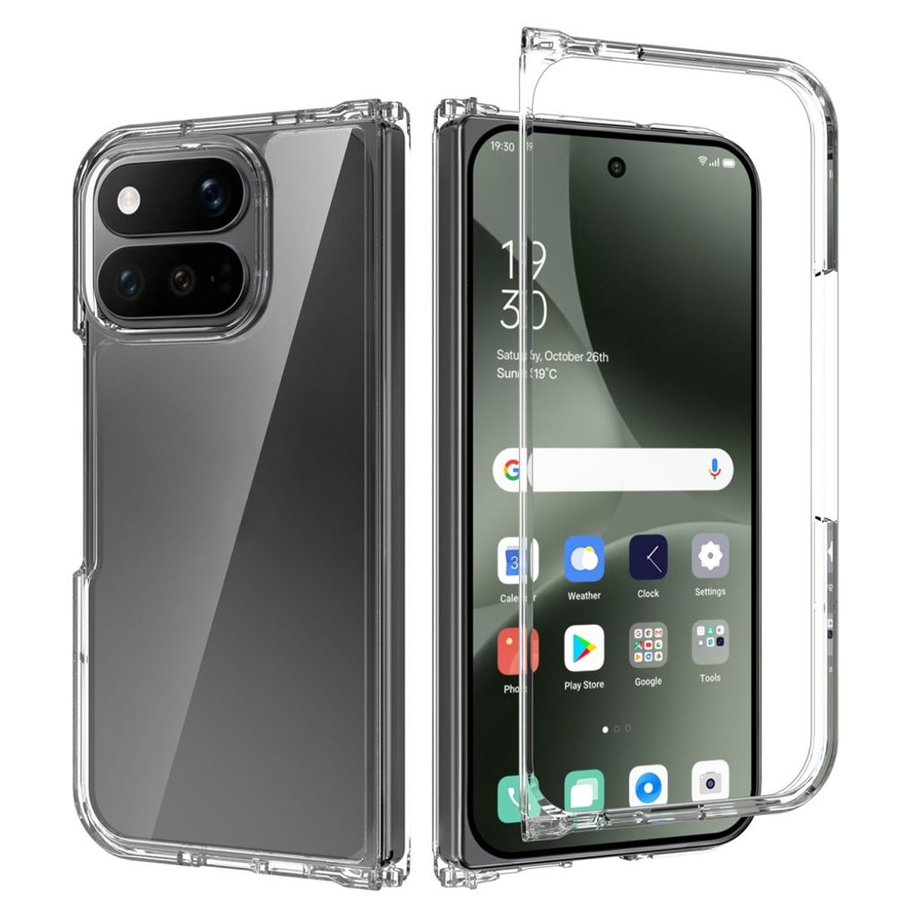 Google Pixel 11 Pro Fold Deksel TPU - Gjennomsiktig