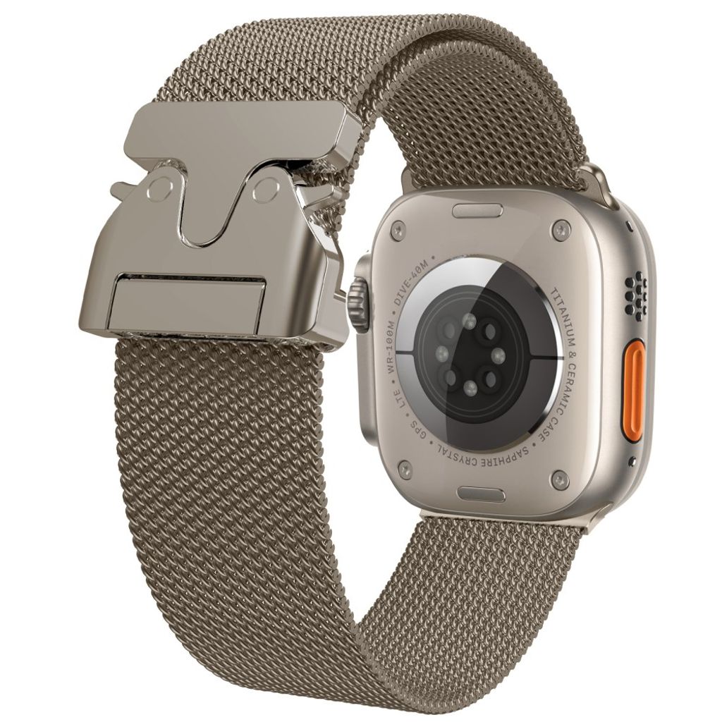 Apple Watch 38/40/41/42mm Milanese Quick Release Urrem - Bronze