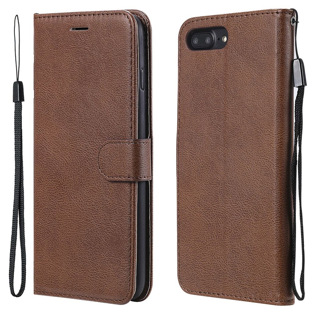 iPhone 7 Plus / 8 Plus Kotelo Korttipaikka - Ruskea