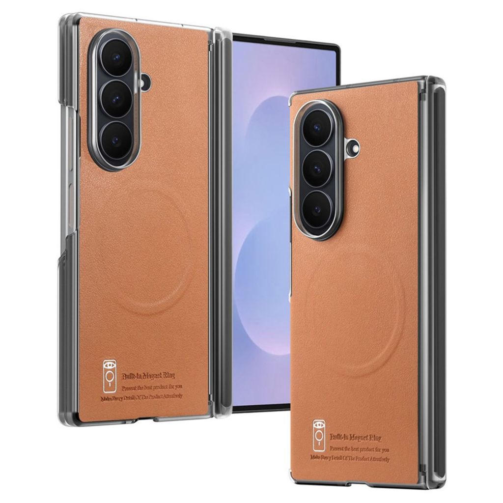 Samsung Galaxy Z Fold8 Ultra MagSafe Kuori - Ruskea