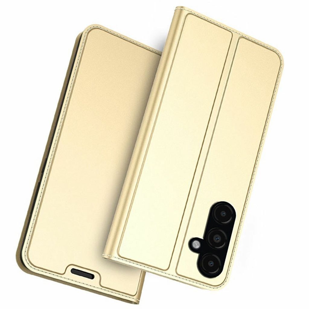 Samsung Galaxy A17 5G Etui med Stativ - Guld
