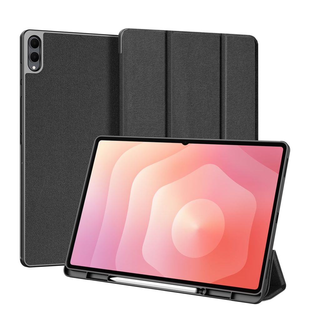 DUX DUCIS Galaxy Tab S11 Ultra etui med tri-fold stativ – svart