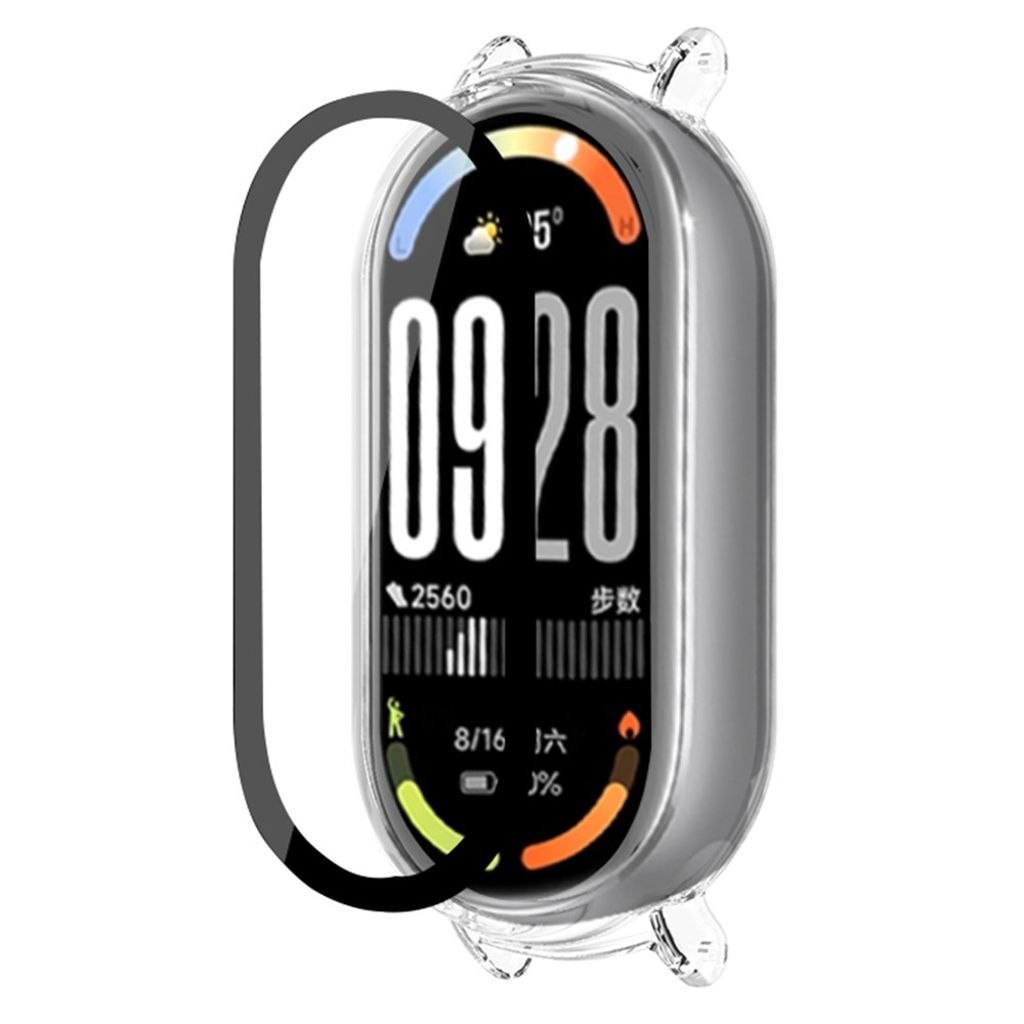 Xiaomi Smart Band 10 NFC/Band 10 Kuori – Läpinäkyvä