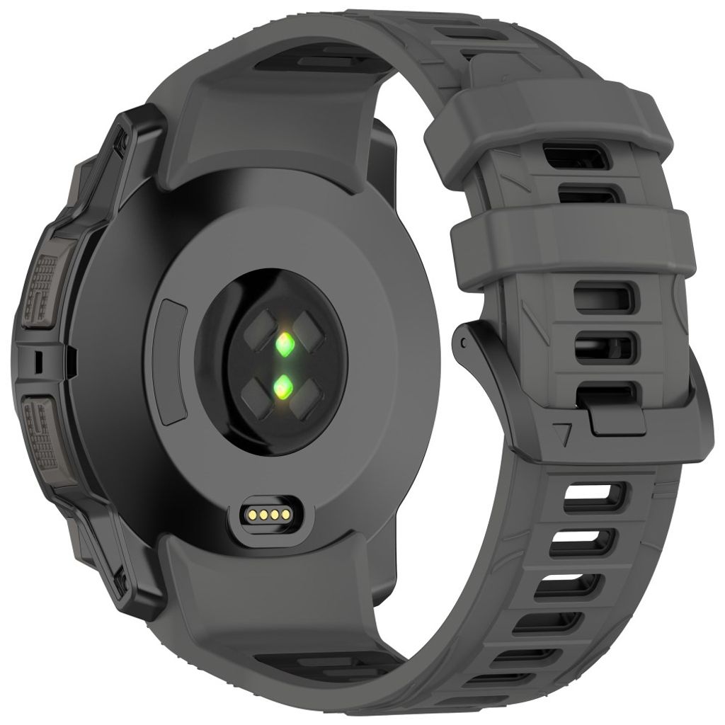 Garmin Instinct 3 50mm Watch Strap Silicone – Black/Black