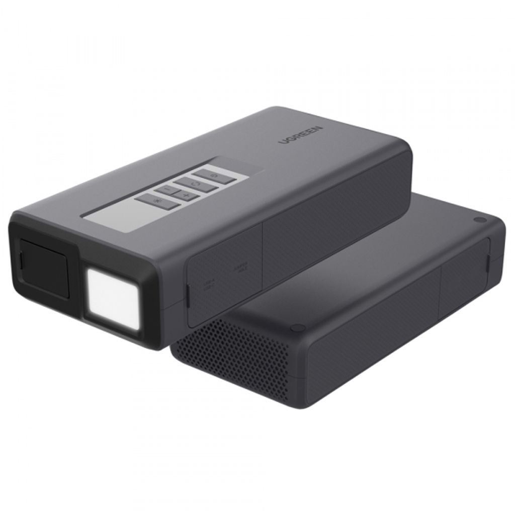 Ugreen ES703 4-i-1 Jumpstarter / Powerbank 10000mAh / Luftkompressor – svart
