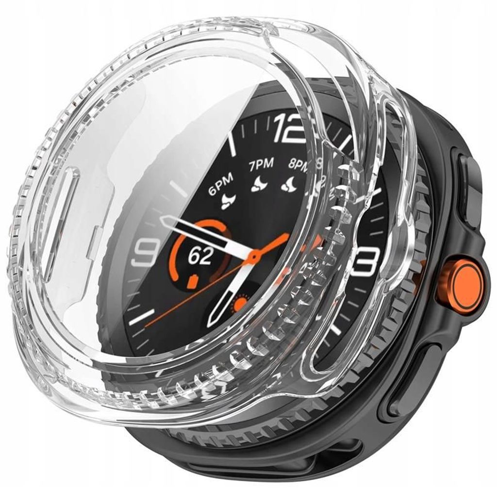 Tech-Protect Defense skal till Samsung Galaxy Watch 8 46mm – Transparent