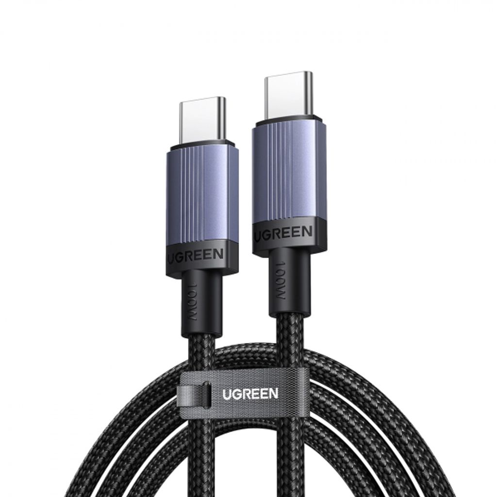 Ugreen USB-C til USB-C kabel 100W, 3m - sort