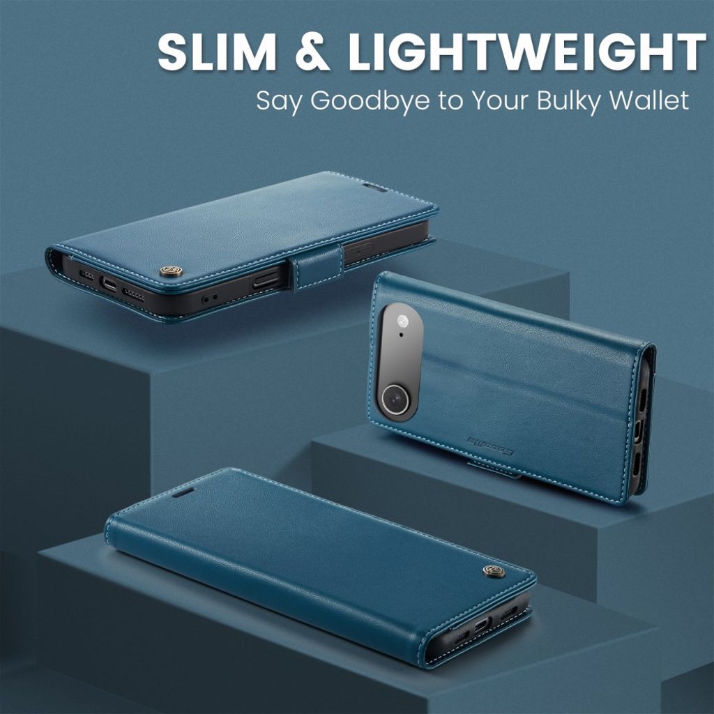 CASEME iPhone Air Etui med Kortplads - Blå