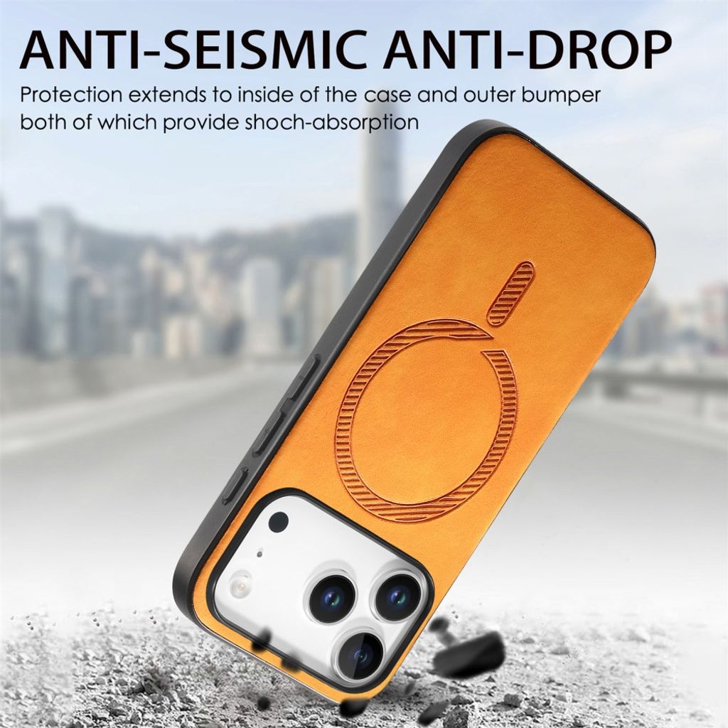iPhone 17 Pro Max Deksel MagSafe - Gul