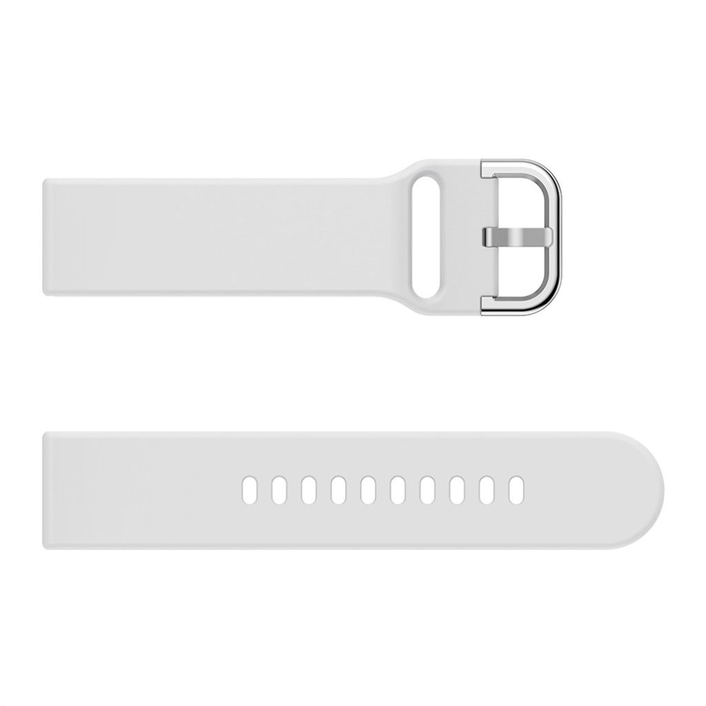 Garmin Vivomove/Forerunner 245/645 etc. Klockarmband Silikon – Vit