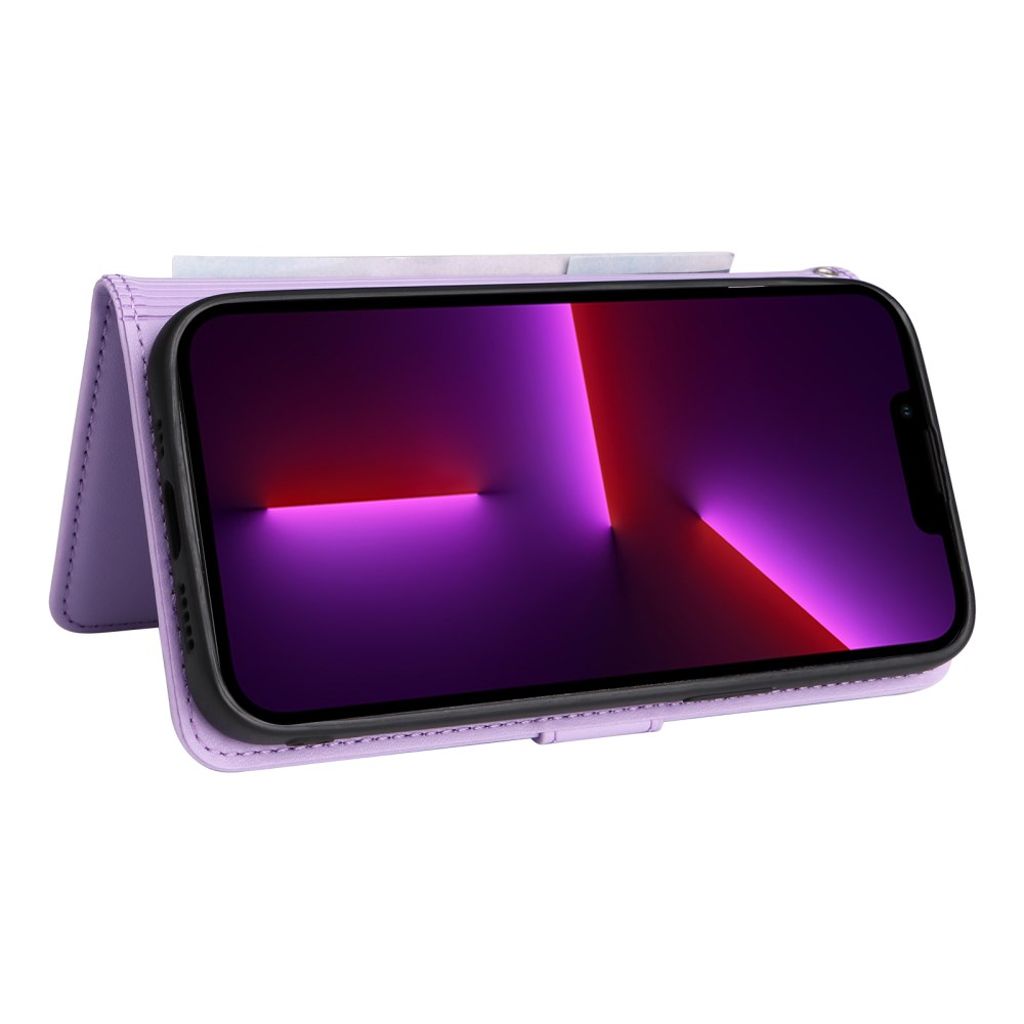 BETOPNICE iPhone 13 Pro Max Lompakkokotelo Irrotettava PU-nahka - Purppura