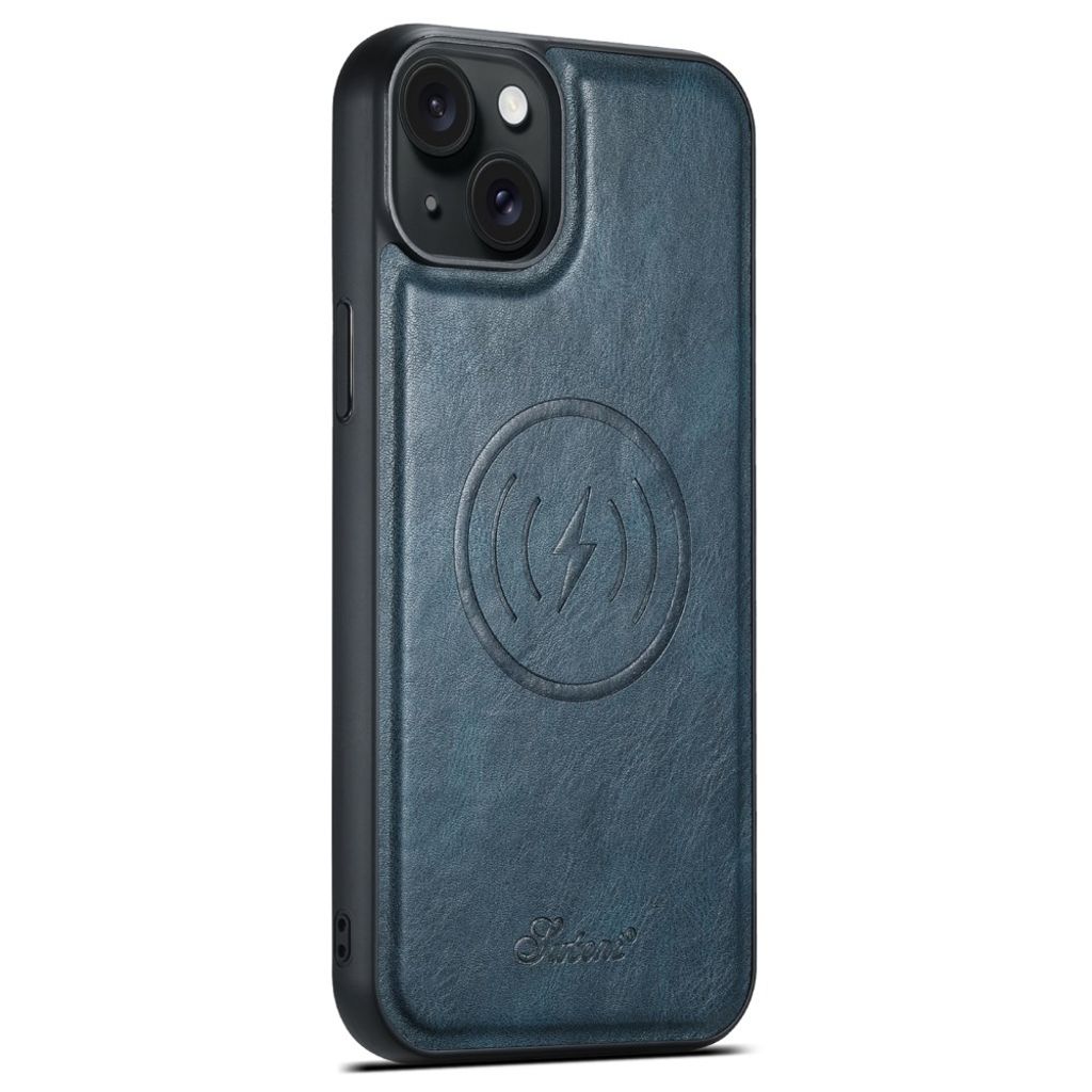 SUTENI iPhone 13 MagSafe Wallet Case Card Holder Kickstand - Blue