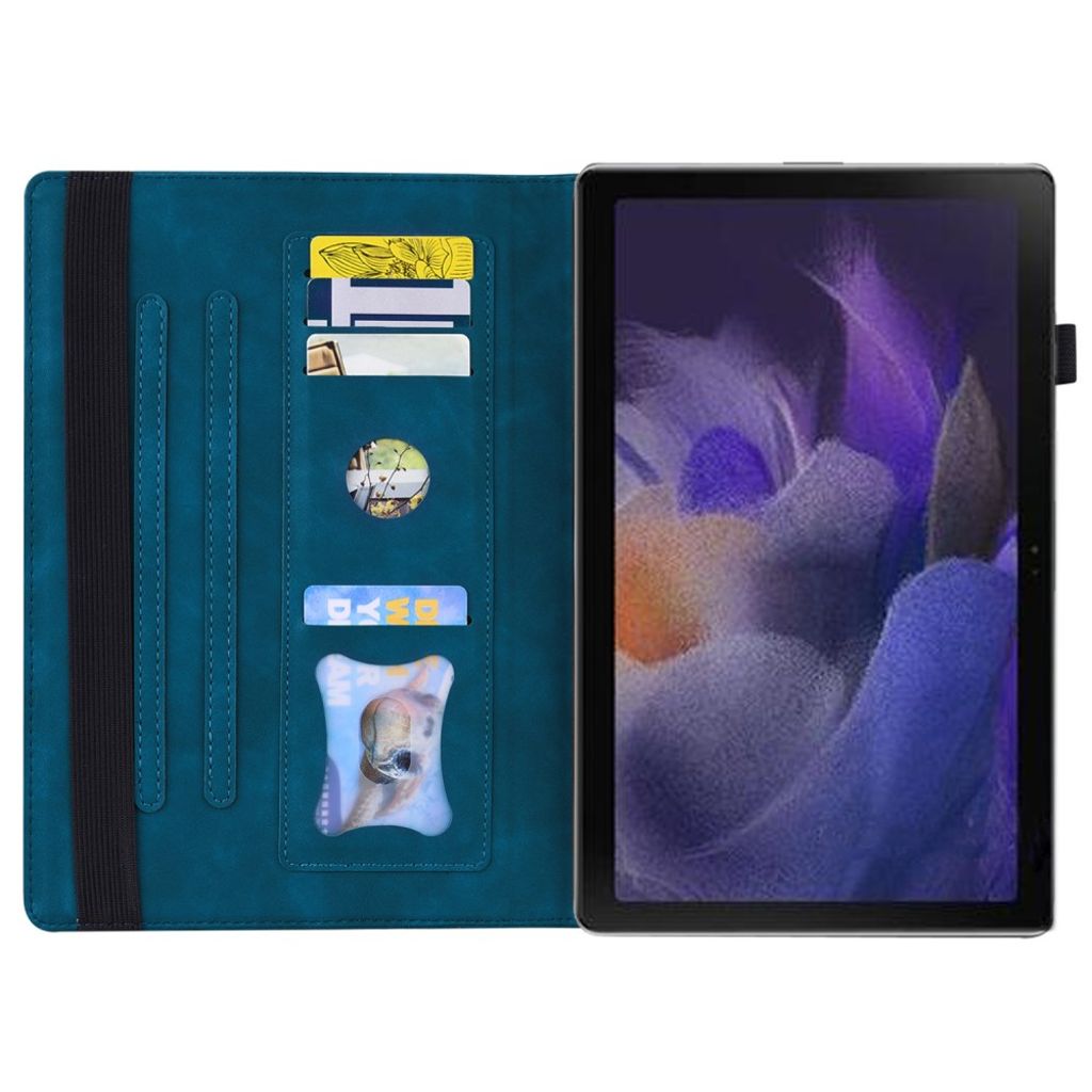 Samsung Galaxy Tab A9 / Galaxy Tab A11 Wallet Cover - Blue