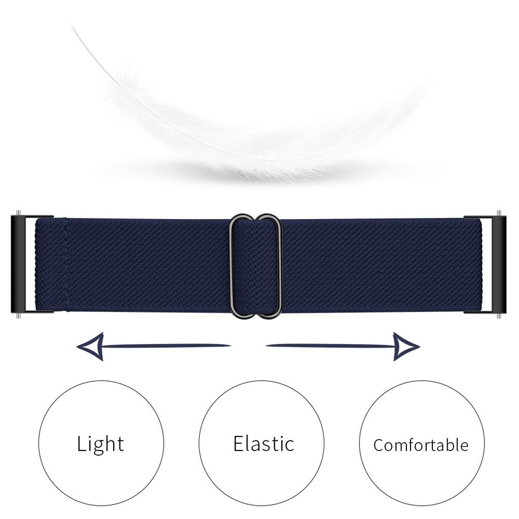 Samsung Galaxy Watch 46mm / Gear S3 Classic / Frontier Urrem Nylon - Blå