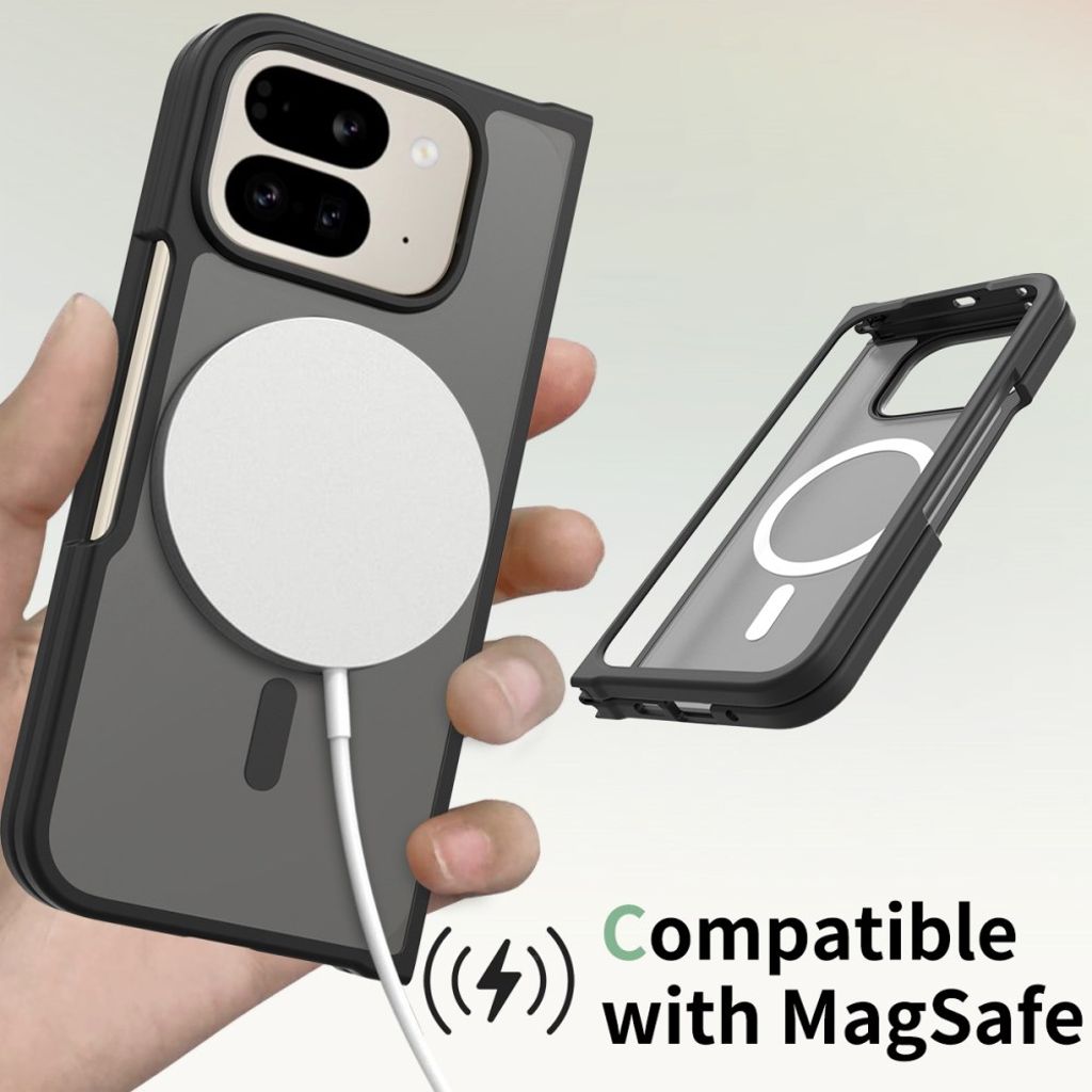 Google Pixel 10 Pro Fold Cover med MagSafe - Sort