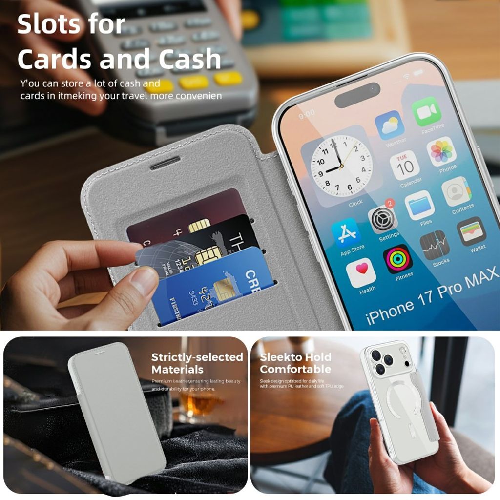 iPhone 17 Pro Cover with MagSafe - Grey