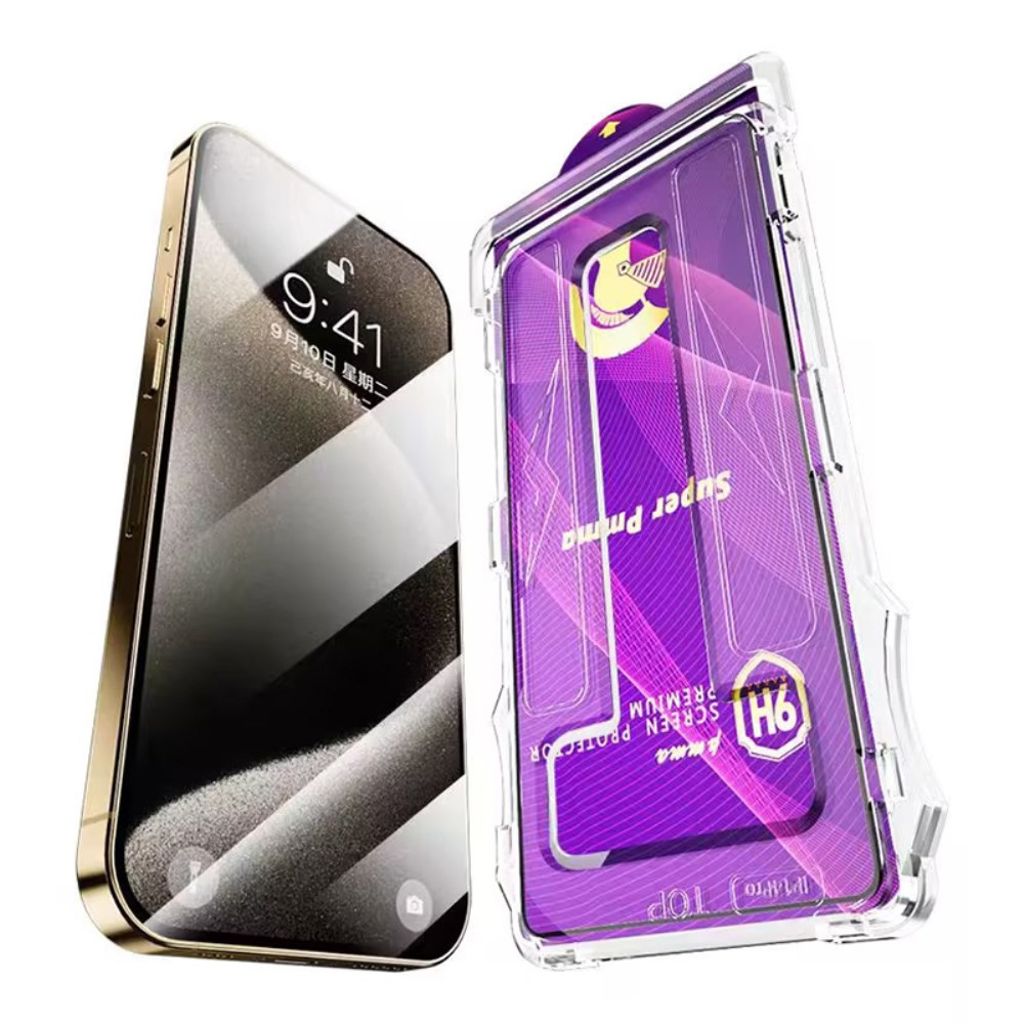 iPhone XS Max, 11 Pro Max Näytönsuoja PET – Läpinäkyvä