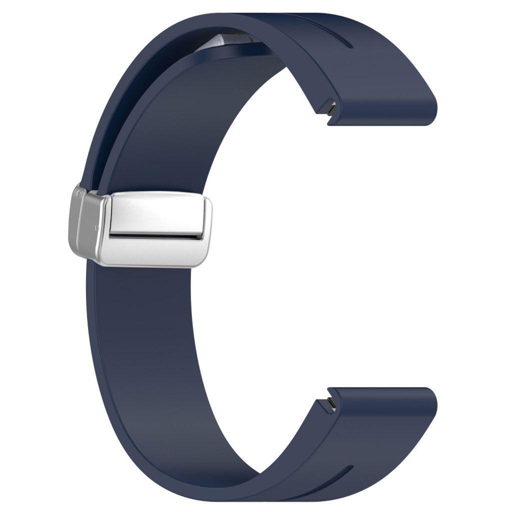 Garmin Fenix 7S and others silicone watch strap - Blue