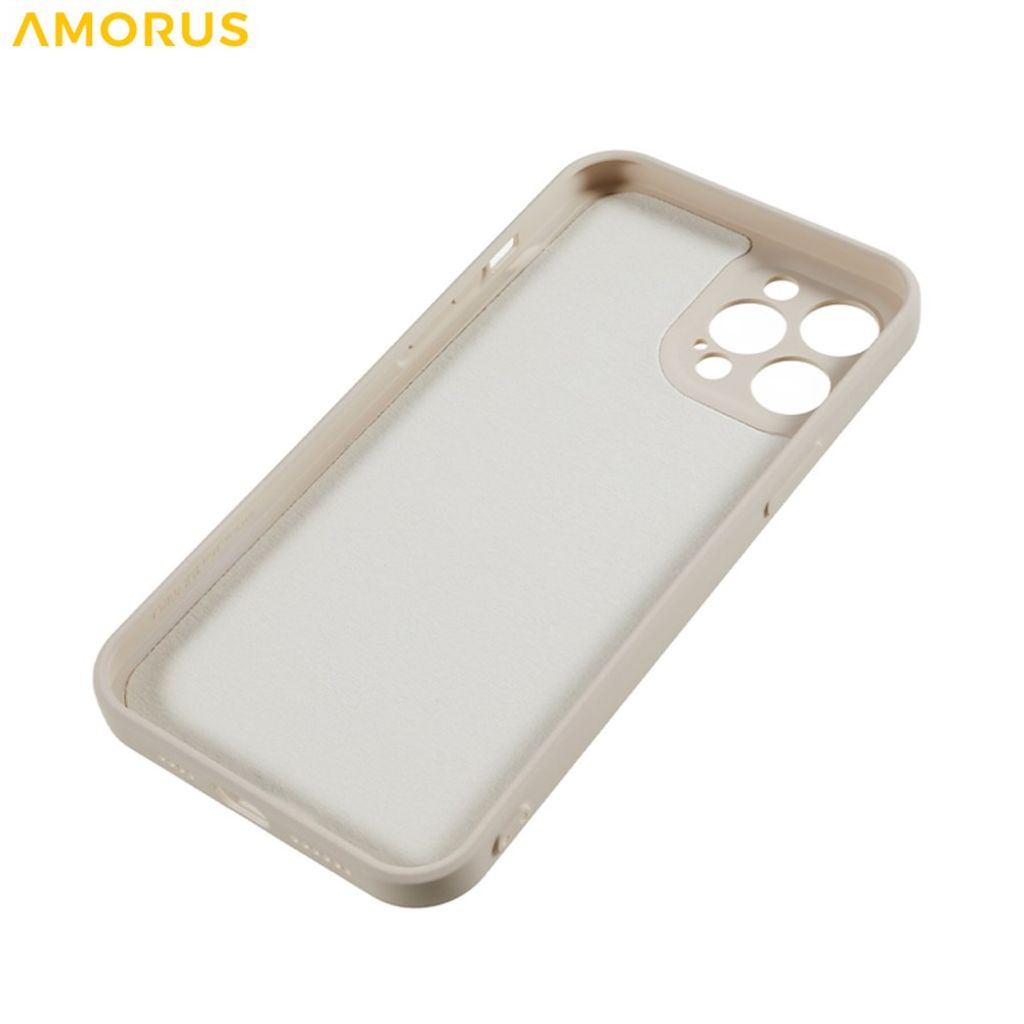 AMORUS iPhone 12 Pro Max TPU Cover - Hvid