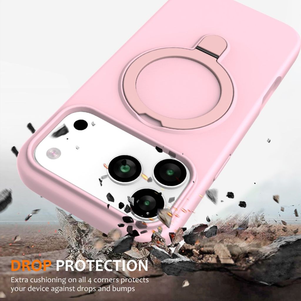 iPhone 17 Pro Max MagSafe Kickstand Case - Pink