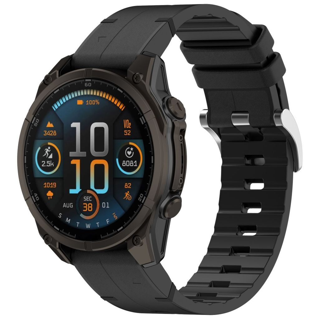 Garmin Enduro 3 osv. Tofarvet urrem - Sort