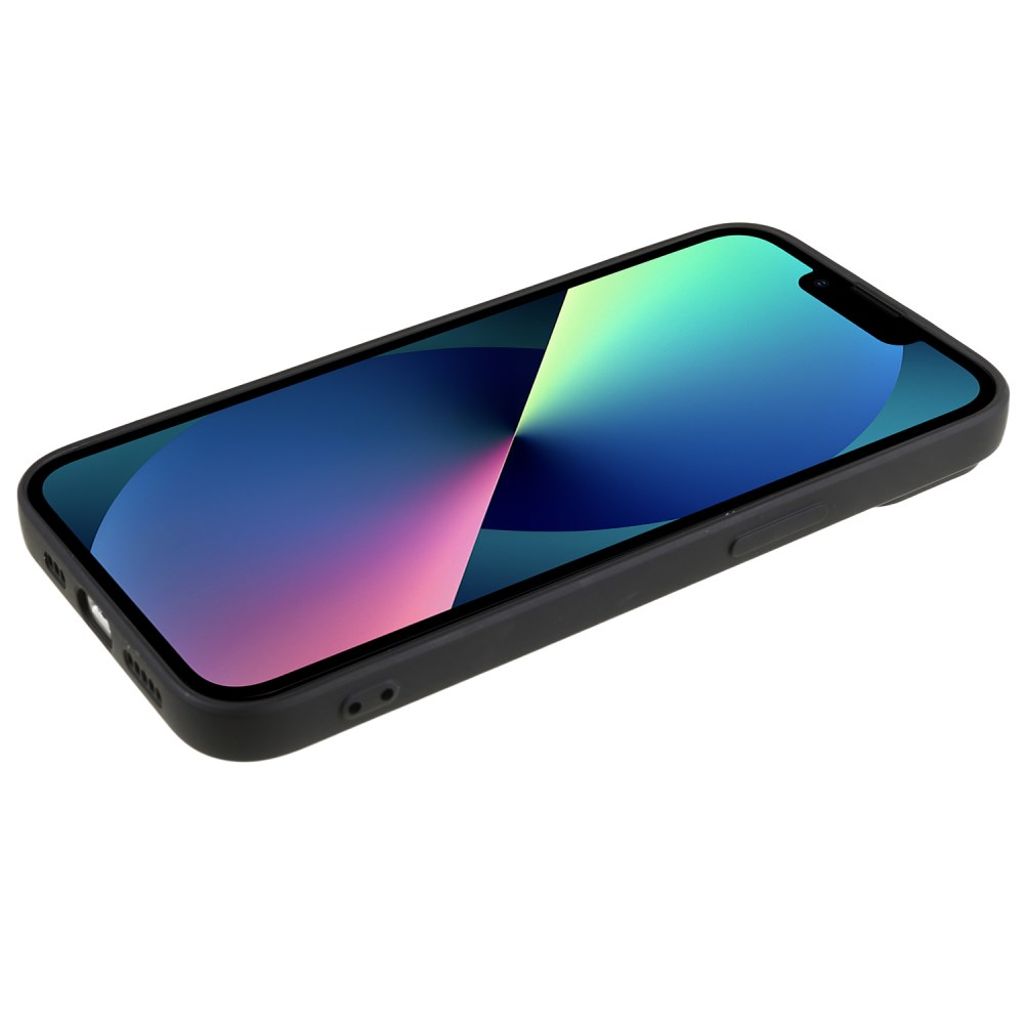 iPhone 13 mini TPU Kuori Kuituvuorella – Musta