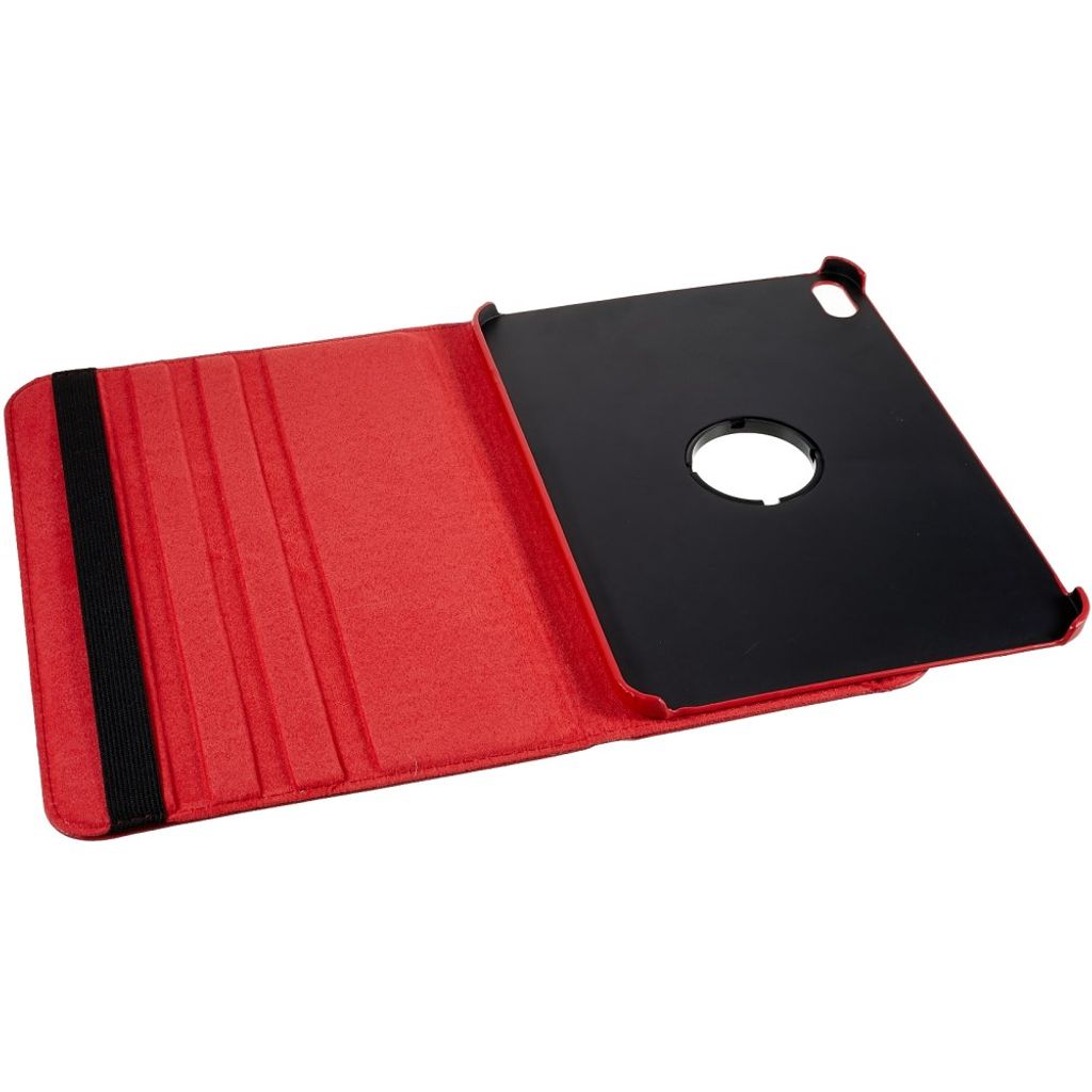 iPad A16 11" 2025/10.9" 2024 Flip cover med roterende standfunktion - Rød