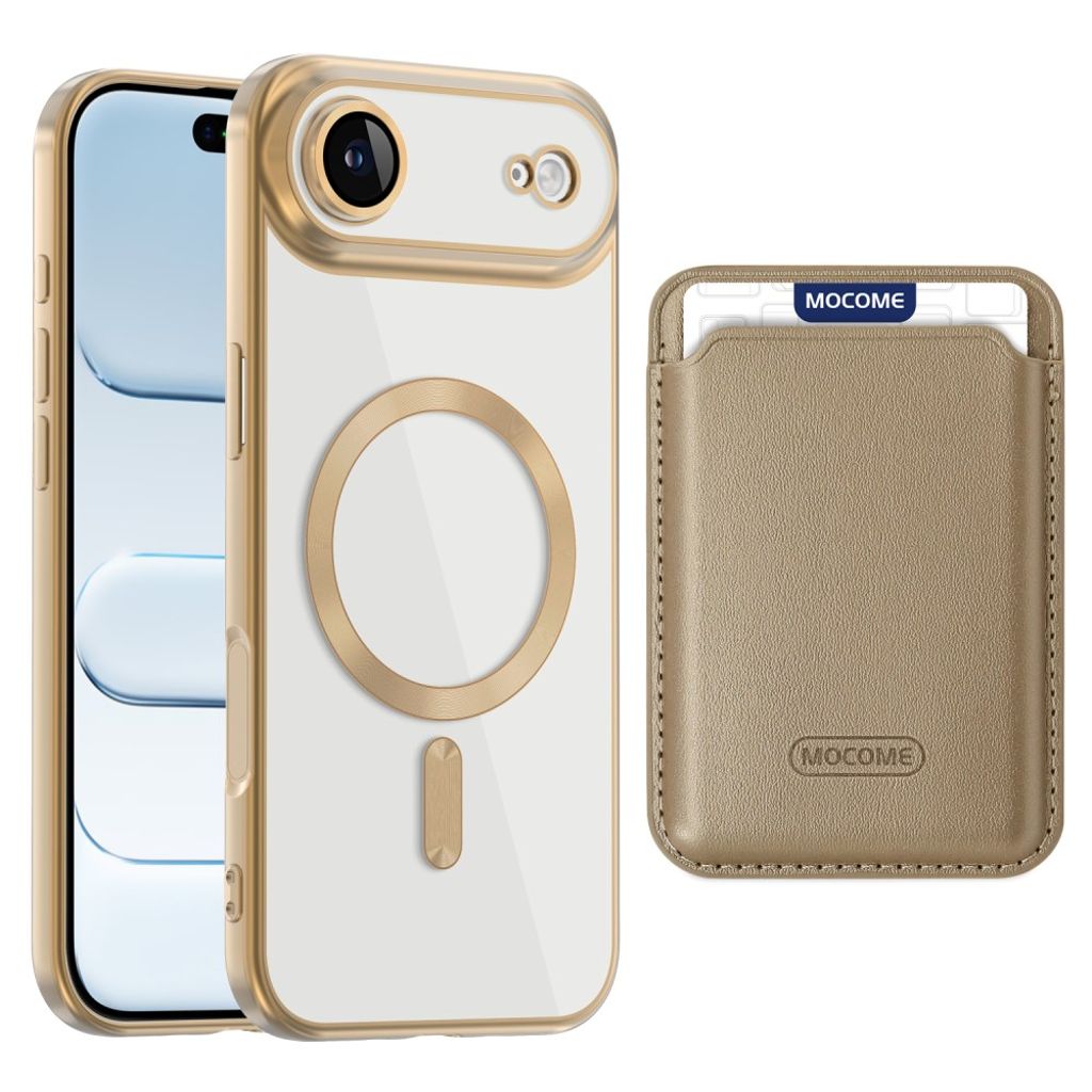 iPhone Air MagSafe Kuori Irrotettavalla Kortin haltijalla - Desert Gold