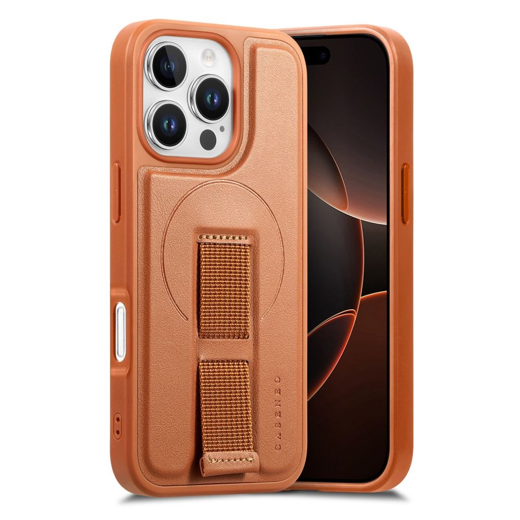 CASENEO iPhone 16 Pro Deksel med MagSafe - Brun