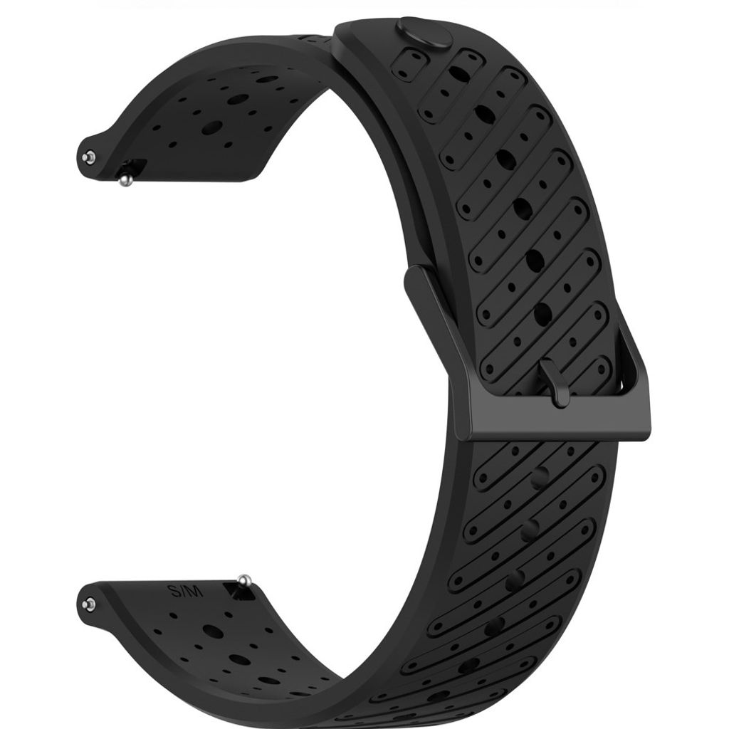 Garmin Forerunner 70/170/170 Music Silikone Urrem - Sort