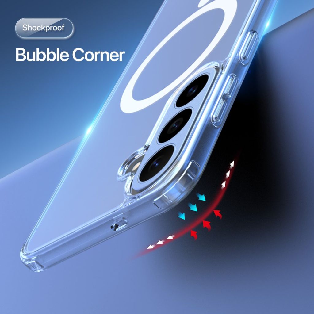 DUX DUCIS Samsung Galaxy S26 FE MagSafe Kompatibel Cover - Gennemsigtig