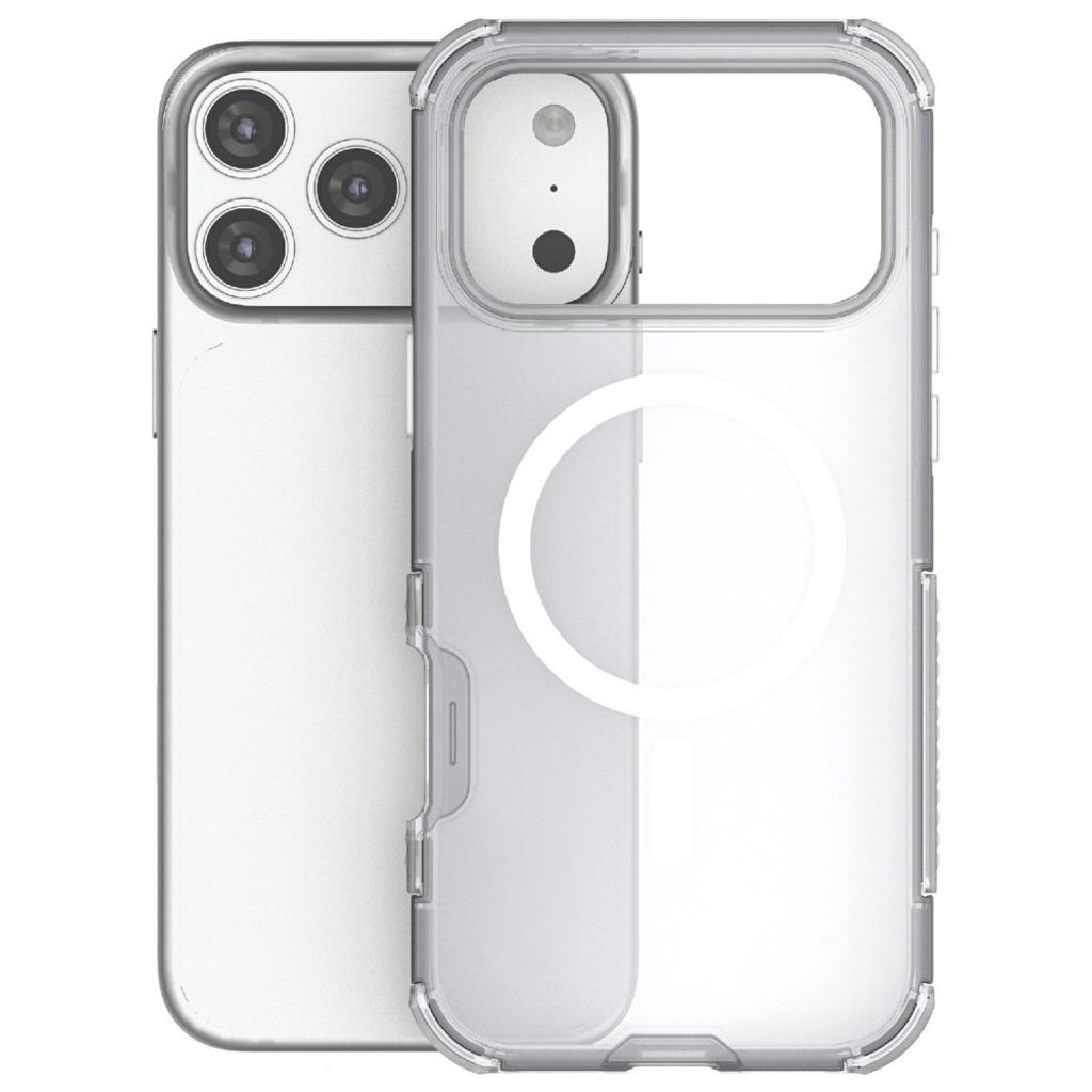iPhone 18 Pro Max/17 Pro Max MagSafe Skal Stöttåligt - Vit