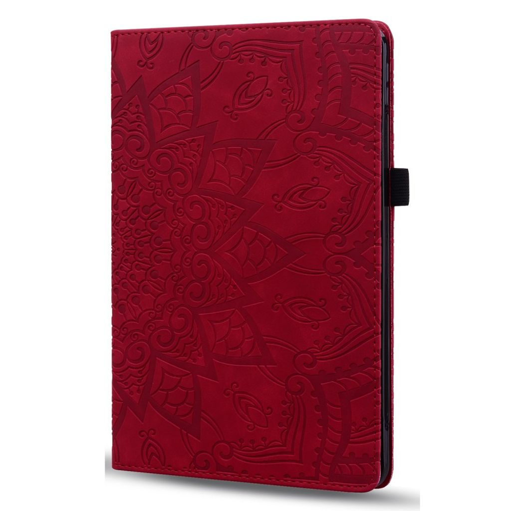 Samsung Galaxy Tab A9 Plus / Galaxy Tab A11 Plus Fodral med tryck - Röd