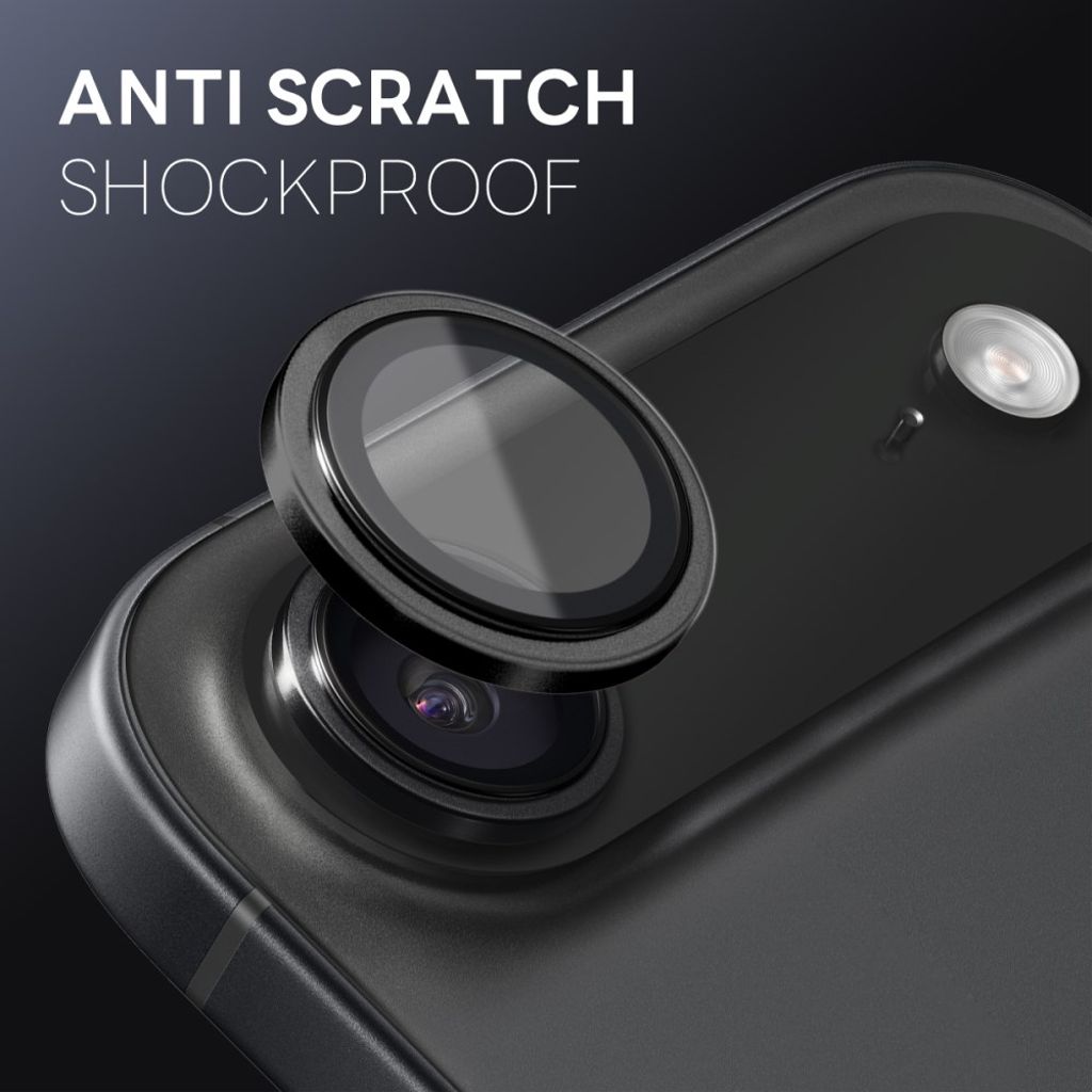 NORTHJO iPhone 17 Air Lens protector 9H - Black