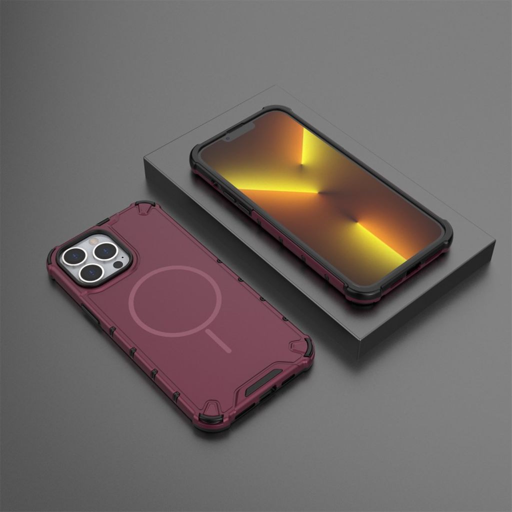 iPhone 14 Pro Max MagSafe Cover Stødsikker - Lilla