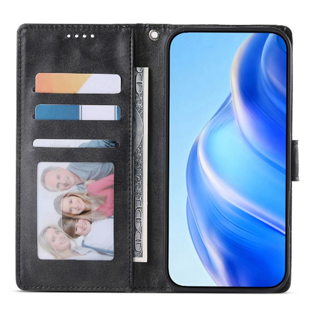 Xiaomi Poco C85x 5G/Redmi A7 Pro Plånboksfodral PU-läder - Svart