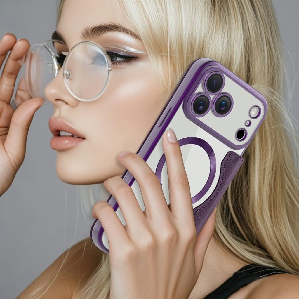 iPhone 17 Pro Max Cover with MagSafe - Dark Purple