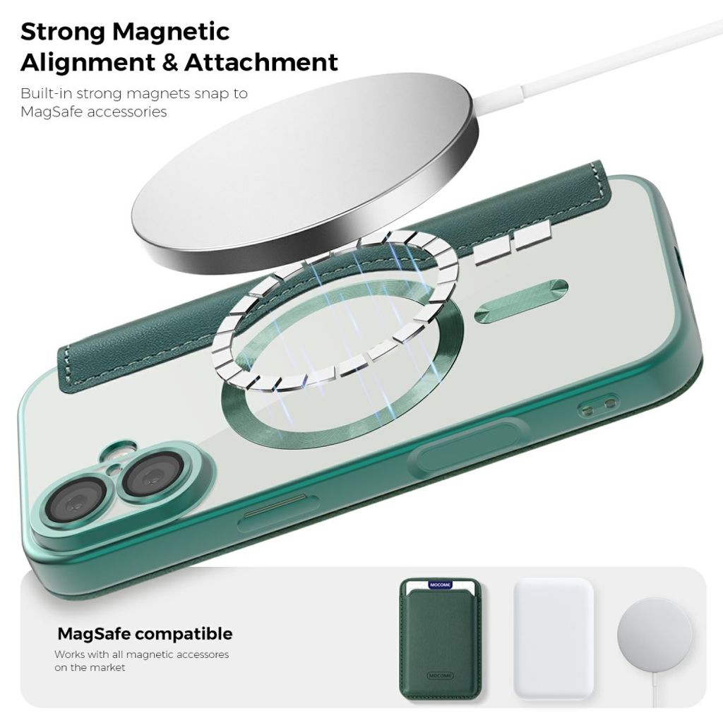 iPhone 17 Etui med MagSafe - Grøn