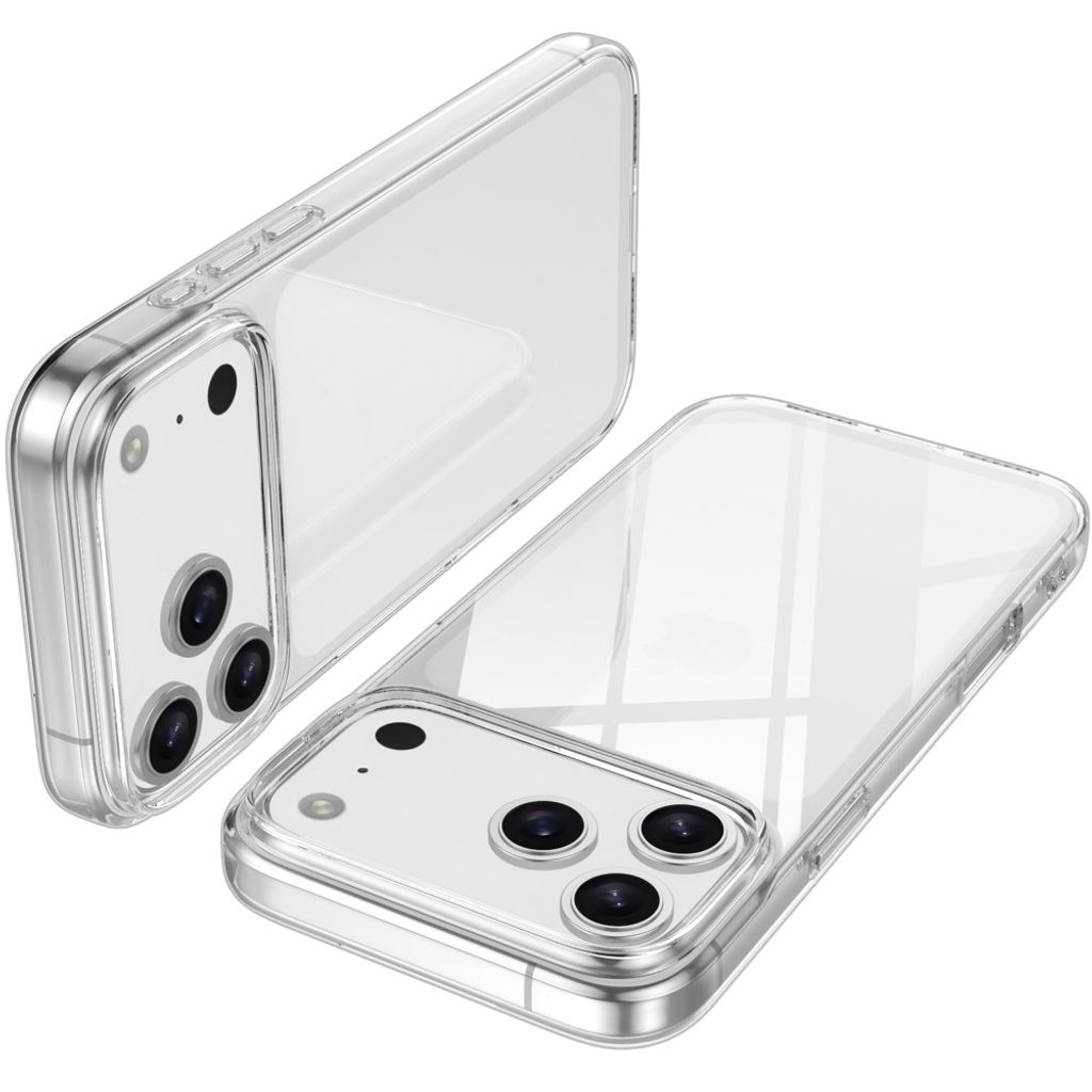 iPhone 18 Pro/17 Pro Cover Anti-fingeraftryk - Gennemsigtig