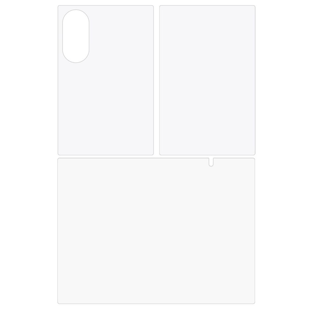 Samsung Galaxy Z Fold8 Mat Skærmbeskyttelse Sæt 3 Stk