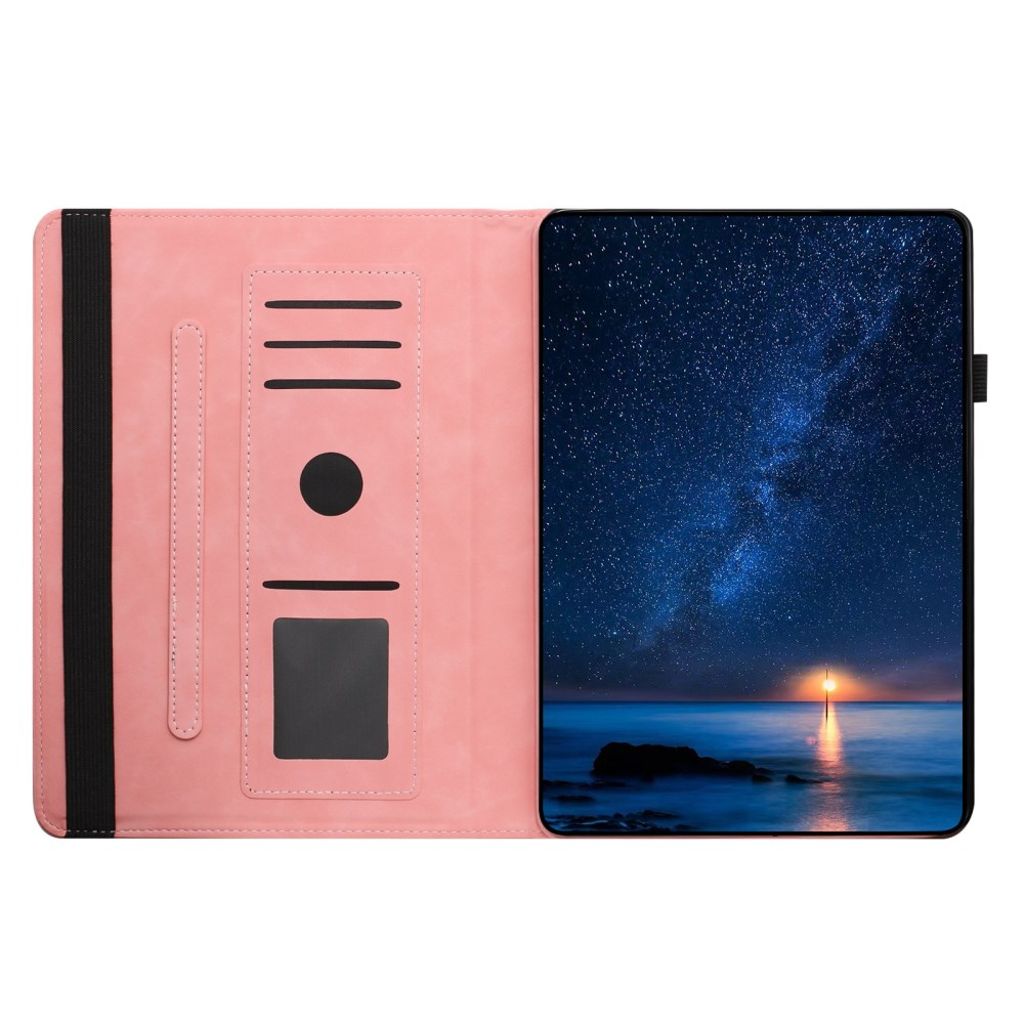Samsung Galaxy Tab A11 / A9 Etui i PU-skinn - Rosa
