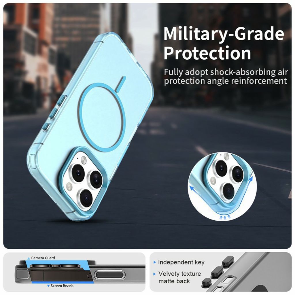 iPhone 16 Pro Deksel med MagSafe - Blå