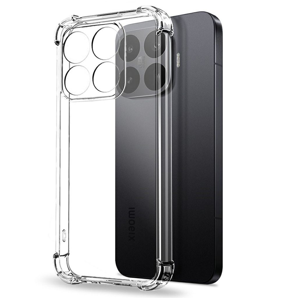 NORTHJO Xiaomi 17T Deksel og skjermbeskytter i sett - Transparent