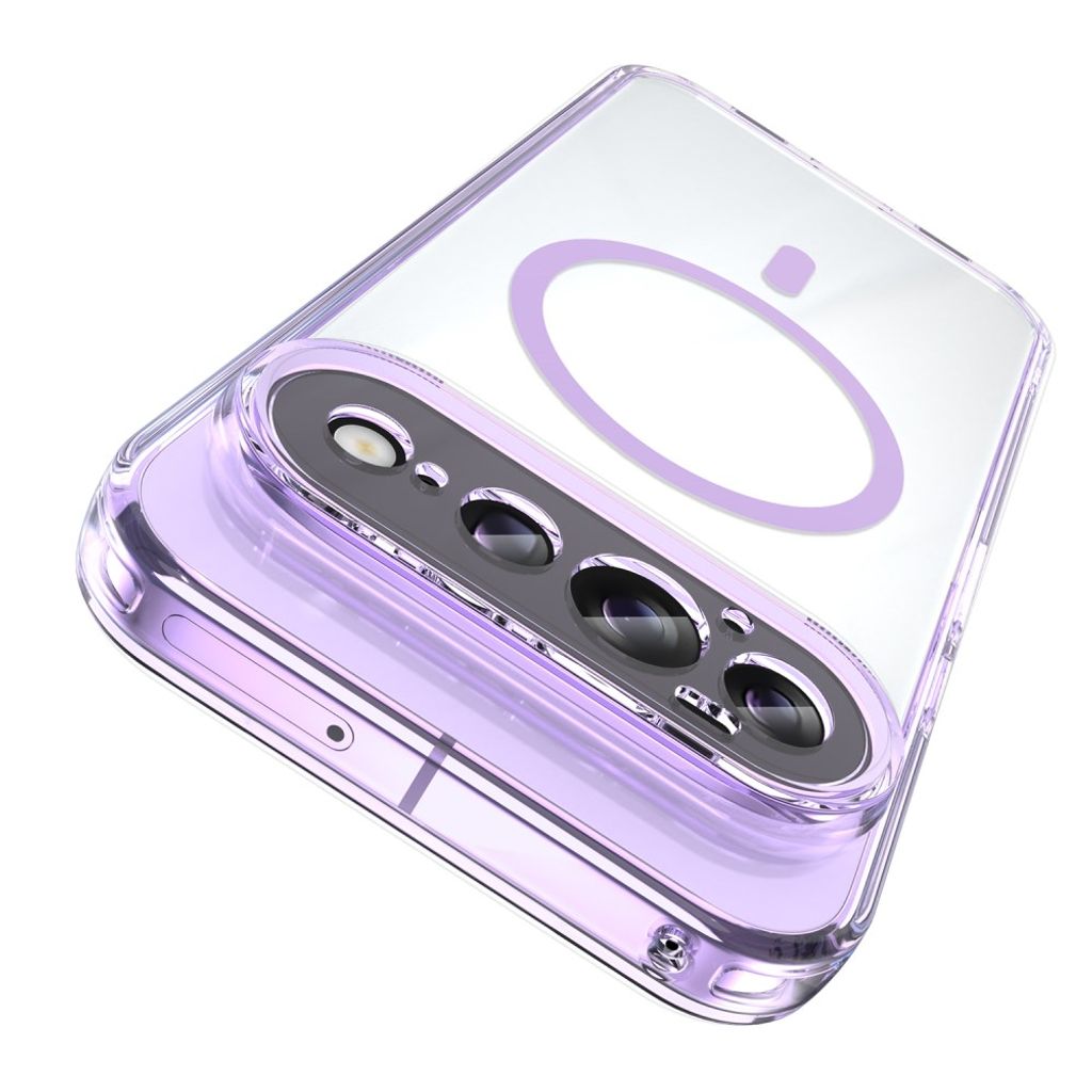 Google Pixel 11 Pro XL MagSafe Skal - Transparent Lila