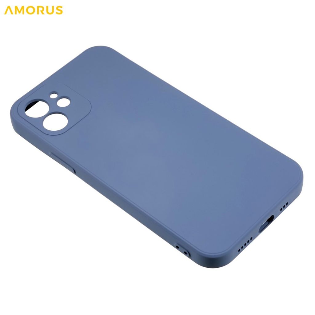 AMORUS iPhone 12 TPU Skal - Blå