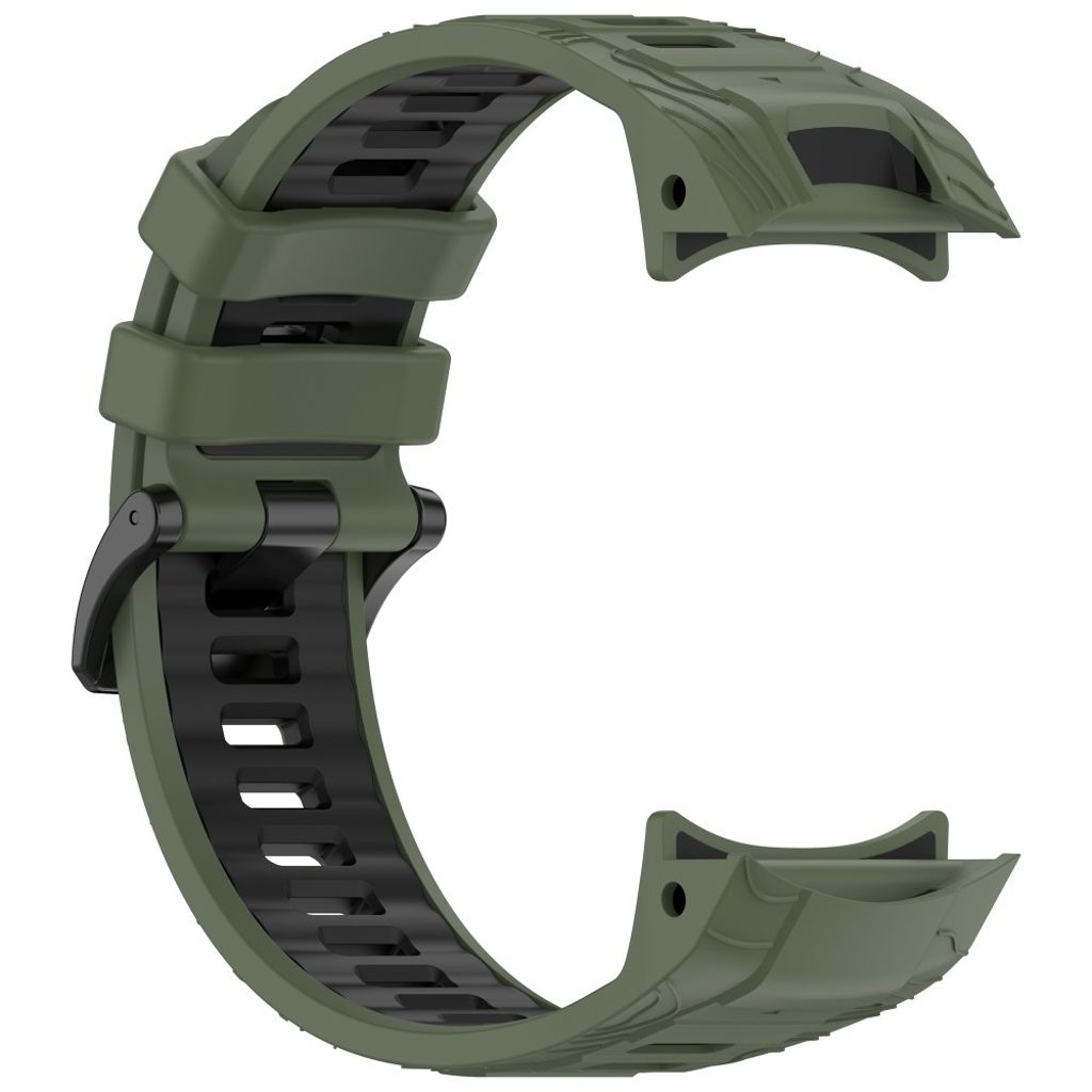 Garmin Instinct 3 45mm Watch Strap in Silicone - Green, Black