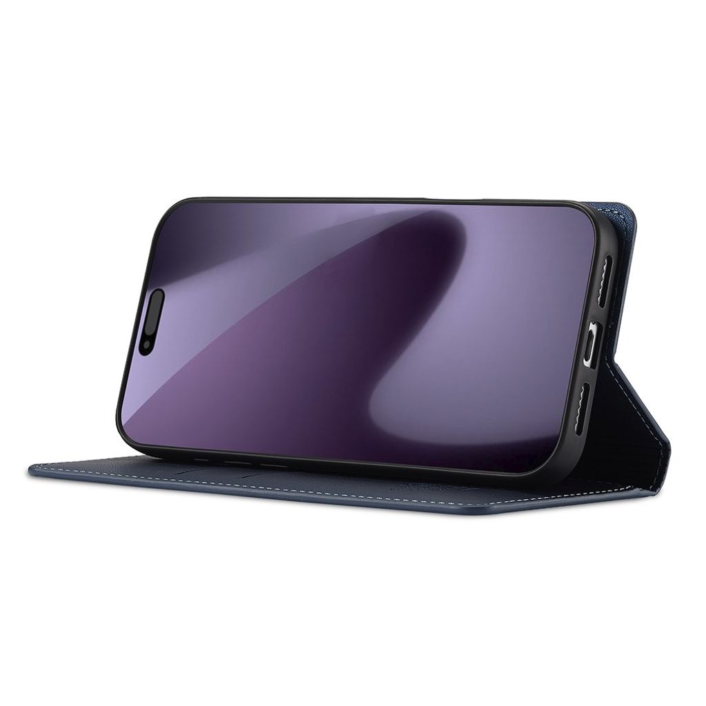 LC.IMEEKE iPhone 17 Pro Max Lompakkokotelo - Sininen
