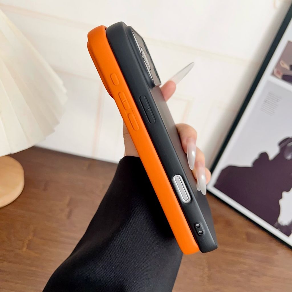 YIKATU iPhone 17 Pro TPU Cover Stødsikker – Orange