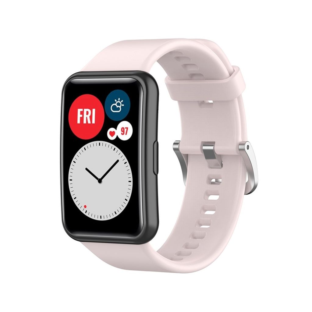 Huawei Watch Fit Silikone Urrem – Lyserød